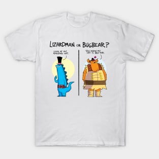 Lizardman or Bugbear? - hats T-Shirt
